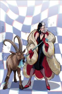 Disney Villains: Cruella de Vil #3F VF/NM ; Dynamite | 101 Dalmations 1:10 Varia