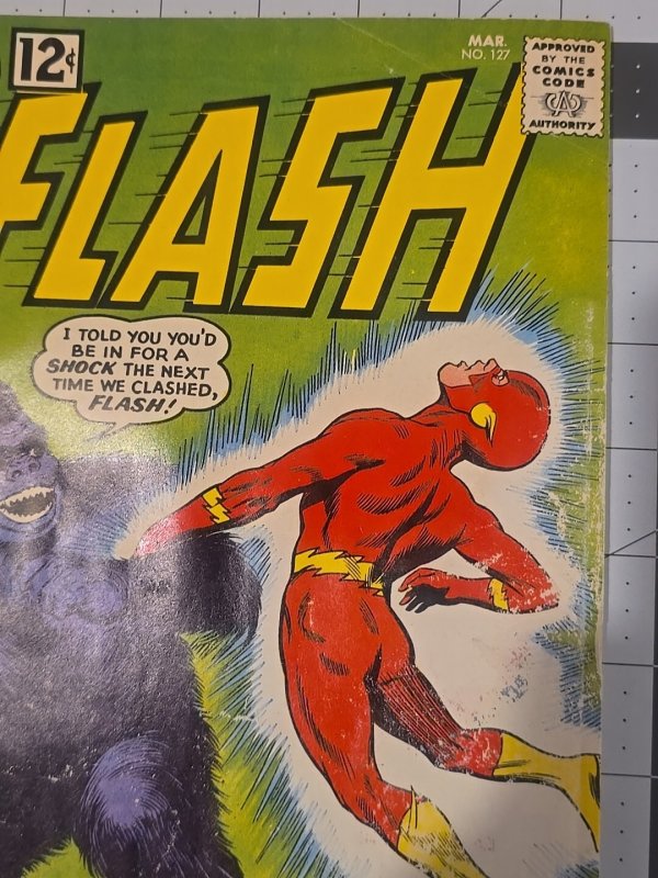 The Flash #127 1962 First Gorilla Grodd Cover DC Comics