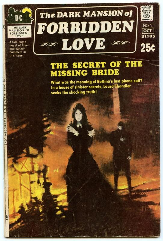 Dark Mansion of Forbidden Love 1 Oct 1971 VG+ (4.5)