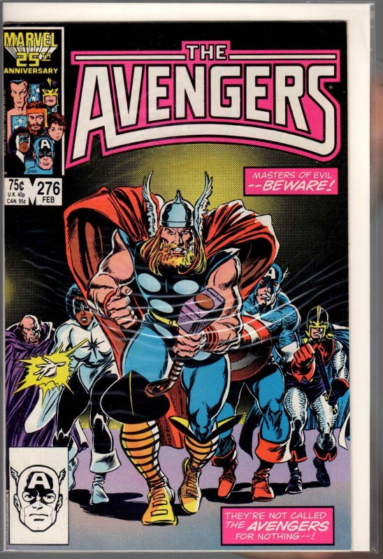 The Avengers #276 Direct Edition (1987) 9.0 VF/NM