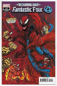 Fantastic Four #42 Mike Allred Carnage Forever Variant (Marvel, 2022) NM