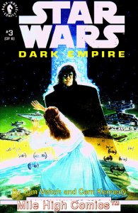 STAR WARS: DARK EMPIRE (1992 Series) #3 PLATINUM Near Mint Comics Book