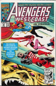 Avengers West Coast #79 (1992) West Coast Avengers / Avengers West Coast