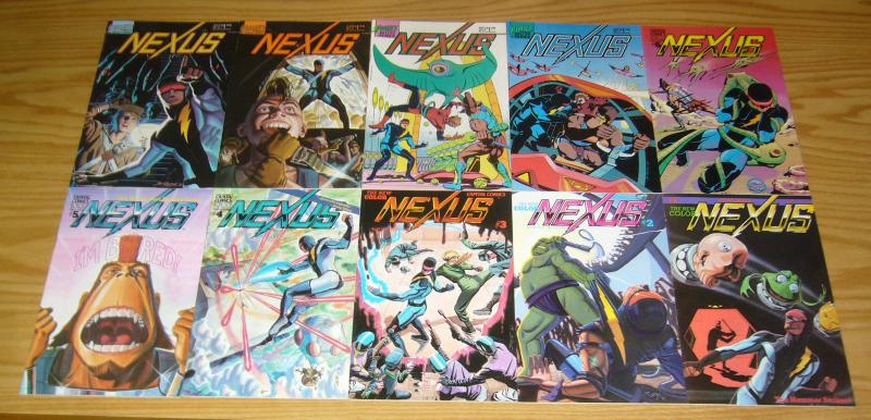 Nexus #1-80 VF/NM complete series + (5) more - mike baron - steve rude - set lot