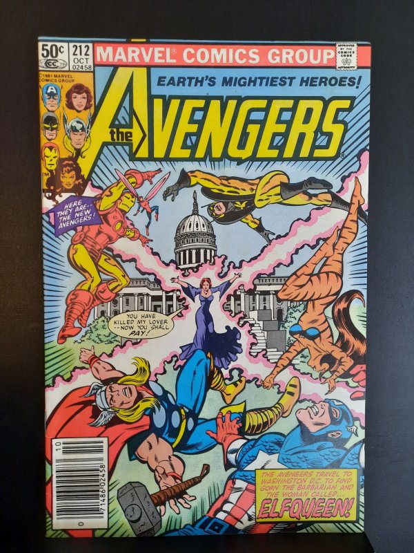 The Avengers #212 (1981) VF