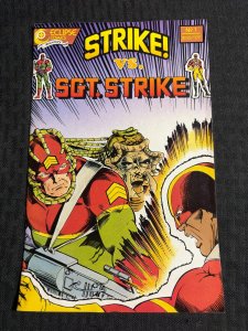 1988 STRIKE VS SGT. STRIKE Eclipse Comics #1 VG+ 4.5 Tom Lyle