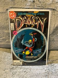 Lot of 2 Books Demon 1 & 2 (2ND SERIES) DC COMICS 1987 ERROR PRINT