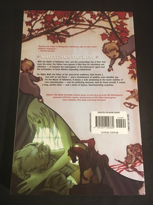 FABLES Vol. 5: THE MEAN SEASONS Trade Paperback