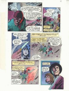 National Comics #1 p.4 Color Guide Art - Flash Jay Garrick by John Kalisz