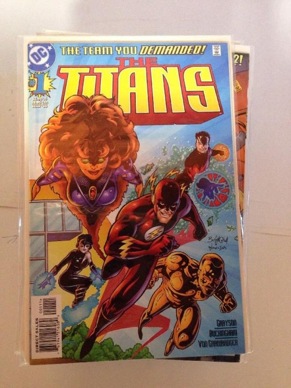 The Titans 1-45 Missing 46-50 Near Mint Lot Set Run