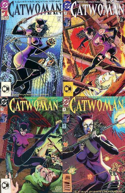 CATWOMAN (1993) 1-4  Life Lines complete story arc!
