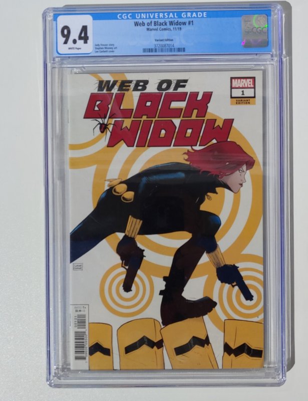 The Web of Black Widow #1 1:50 Incentive CGC 9.4