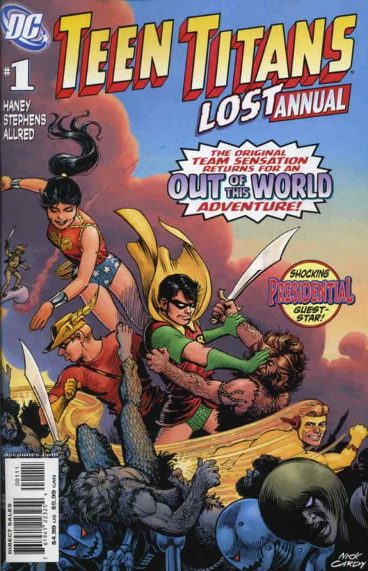 Teen Titans Lost Annual #1 VF/NM; DC | save on shipping - details inside