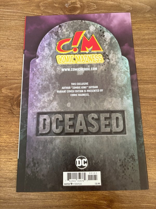 DCeased # 1 NM 1st Print Variant Cover DC Comic Book Comic Madness 17 J294