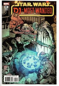 Star Wars - Last Jedi DJ : Most Wanted #1 - Johnson Variant (Marvel, 2018) - NM