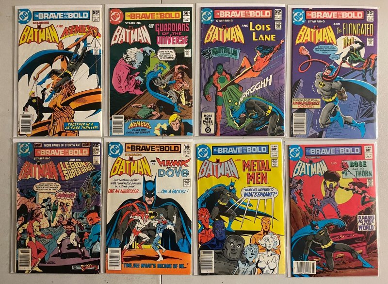 Brave Bold run #119-199 + 2 Specials DC 1st Ser (5.0) 30 diff books (1975-'83)