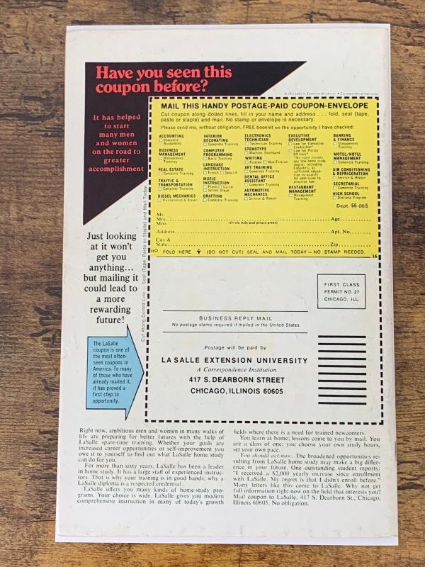 Daredevil #124 (1975). FN. 1st app Copperhead.