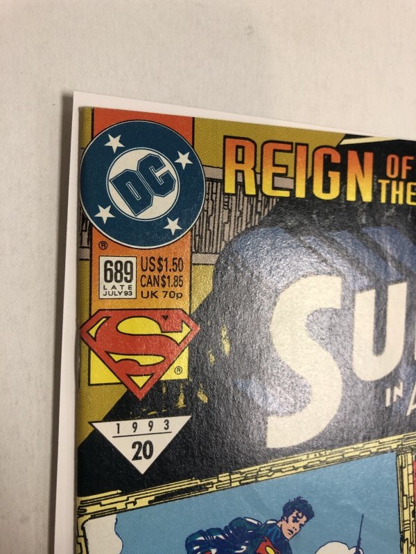 Action Comics (1993) #689 (NM) - 1st Black Suit Superman