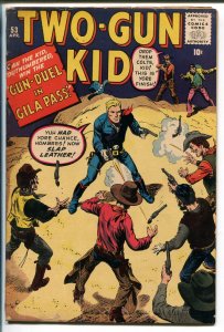 TWO-GUN KID #53 1960-MARVEL-JOHN SEVERIN ART & PIN-UP-vg