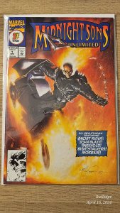 Midnight Sons Unlimited #1 Direct Edition (1993)