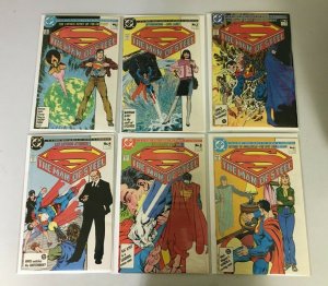 Man of Steel set from:#1-6 DC 6 different books 8.0 VF (1986) Superman