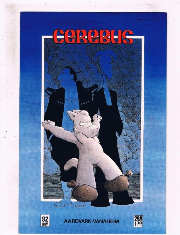 Lot Of 5 Cerebus Aardvark Vanaheim Comic Books # 92 93 94 95 96 Dave Sim Art BN8