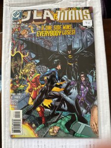 JLA/Titans #2 Newsstand Edition (1999)