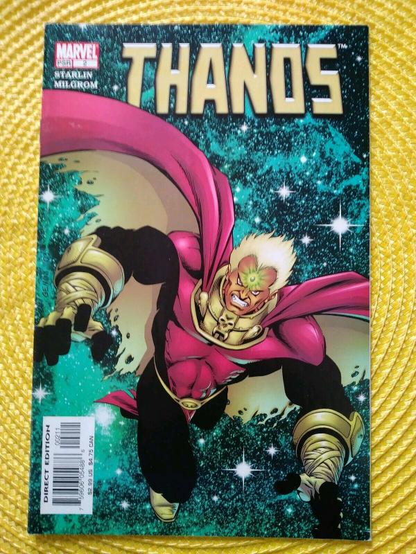 Thanos #2 (2004) Marvel - Warlock app Jim Starlin story, cover and art (Endgame)