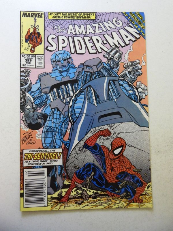 The Amazing Spider-Man #329 (1990) FN+ Condition