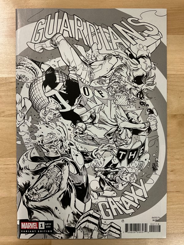 Guardians of the Galaxy #1 Larraz Sketch Cover (2020)