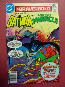 BRAVE AND THE BOLD #138 BATMAN & MISTER MIRACLE (NM 9.0-9.4 or better) DC COMICS