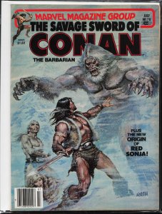 The Savage Sword of Conan #78 (1982) Conan