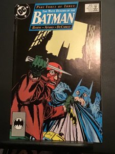 Batman #435 (1990) high-grade John Byrne many deaths NM- Wow!