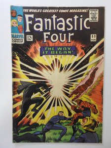 Fantastic Four #53 VG Condition Second appearance of the Black Panther!