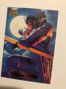 HAWKEYE #49 card : 1994 Marvel Masterpieces, NM; Hilderbrandt art