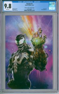 Venom #7 CGC 9.8 Frankie's Comics Virgin Variant (LGY #172) Maker Appearance