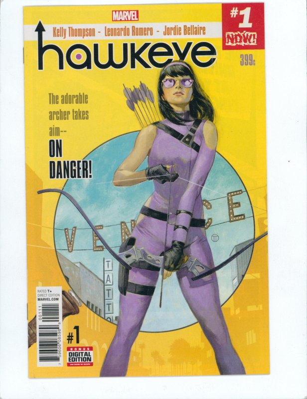 Hawkeye #1 (2017) 1st solo series for Kate Bishop