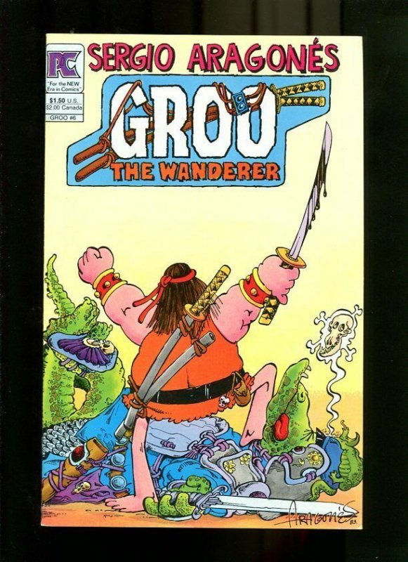 GROO 6-1983-SWORD FIGHTING-ARAGONES NM