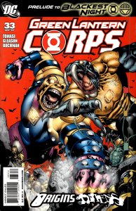 Green Lantern Corps #33 Second Print Cover (2009) Green Lantern Corps