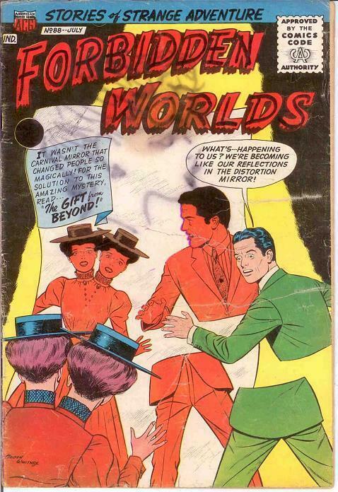 FORBIDDEN WORLDS 88 FAIR   July 1960 COMICS BOOK