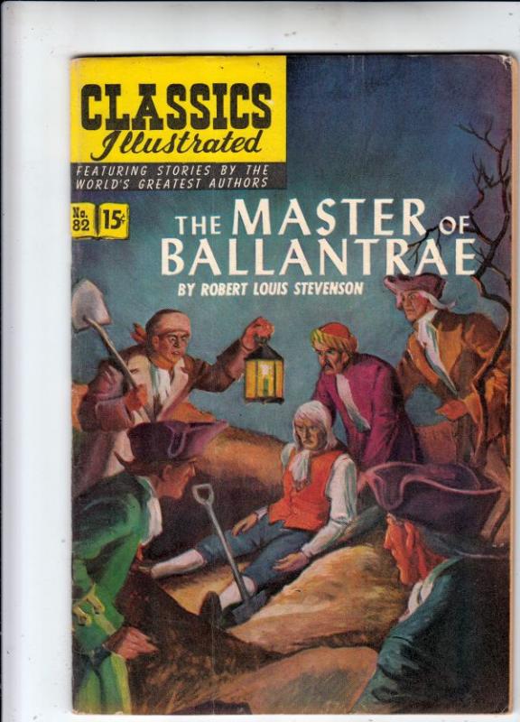 Classics Illustrated #82 (Apr-51) FN- Mid-Grade