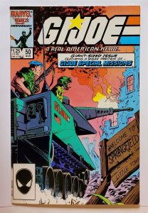 G.I. Joe, a Real American Hero #50 (Aug 1986, Marvel) 8.5 VF+  