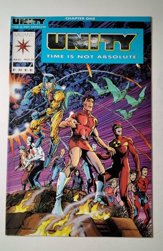 Unity #0 (1992) Valiant Comic Book J750