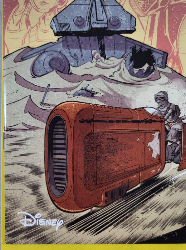 Star Wars Adventures Destroyer Down #1 Jon Sommariva 1:10 RI Variant 2018 IDW NM