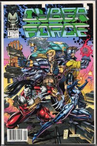 Cyber Force #1 (1992) [Key Issue]