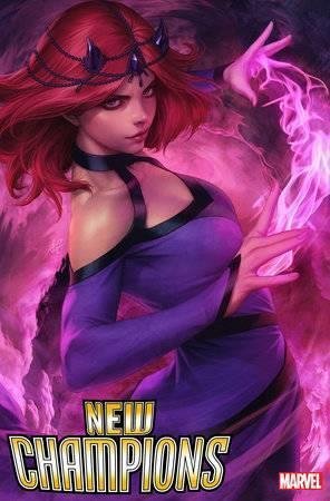 New Champions #1 Amaranth Var Marvel Comic Book CVR by Artgerm, B&B