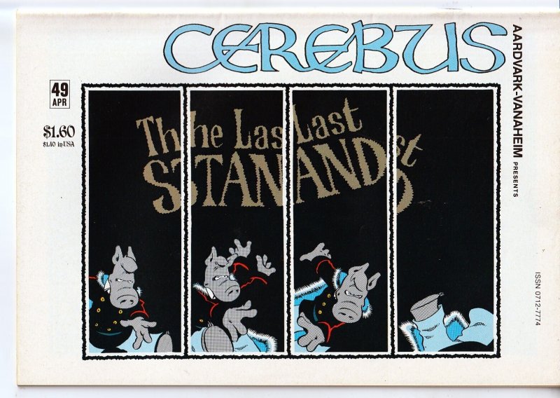 Cerebus The Aardvark # 47,48,49,50,51,52