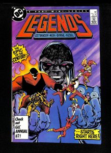 Legends #1 1st Amanda Waller Suicide Squad!