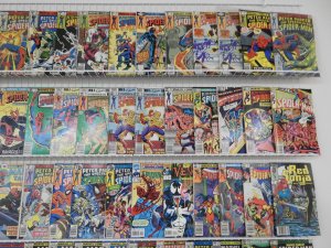 Huge Lot 130+ Low Grade Reader Comics W/ Spider-Man, Team-Up Avg VG Condition!