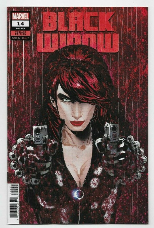 Black Widow #14 Marvel Comic 2022 Jimenez 1:25 Variant Cover Thompson Casagrande 